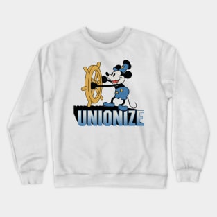 Steamboat Willie - Unionize Crewneck Sweatshirt